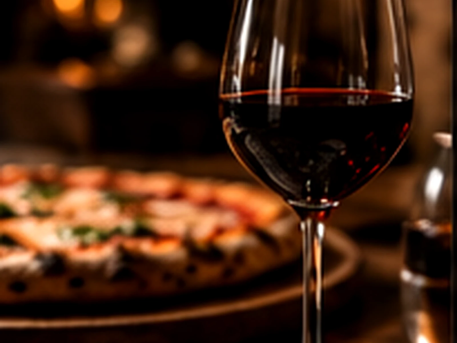 Vinho servido à mesa