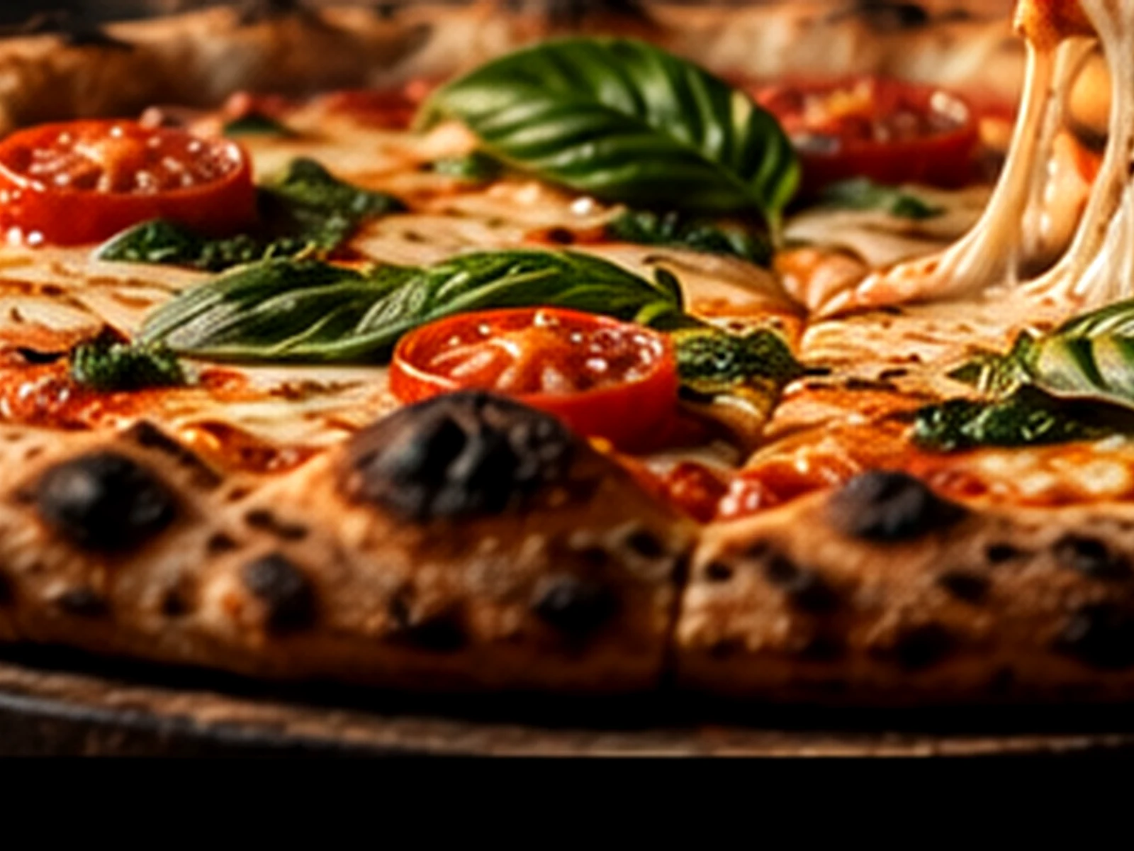 Pizza artesanal da RL Pizzaria